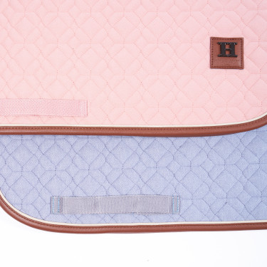 Manta de sela HV Polo Luxi Dressage Rosa bonita