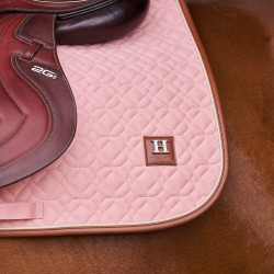 Manta de sela HV Polo Luxi Dressage Rosa bonita