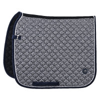 Manta de sela HV Polo Pilar estampada para dressage Marinho Azul-marinho