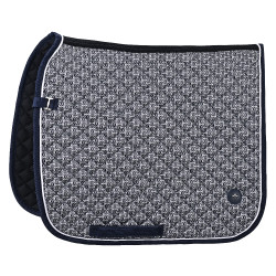 Manta de sela HV Polo Pilar estampada para dressage Marinho Azul-marinho Manta de sela HV Polo Pilar estampada para dressage Marinho Azul-marinho