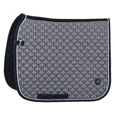 Manta de sela HV Polo Pilar estampada para dressage Marinho Azul-marinho Manta de sela HV Polo Pilar estampada para dressage Marinho Azul-marinho