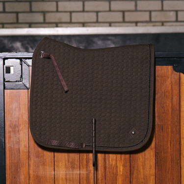 Manta de sela Imperial Riding Maria Dressage Chocolate Castanho