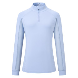 Top de manga comprida Euro-Star Joly para mulher Azul claro Top de manga comprida Euro-Star Joly para mulher Azul claro