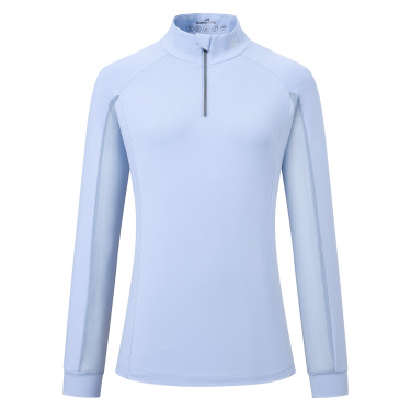 Top de manga comprida Euro-Star Joly para mulher Azul claro Top de manga comprida Euro-Star Joly para mulher Azul claro