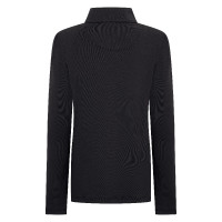 Top de manga comprida Imperial Riding Jamy mesh Kids Preto