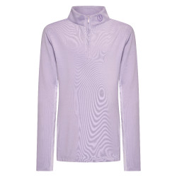 Top de manga comprida Imperial Riding Jamy mesh Kids Glicina Violeta