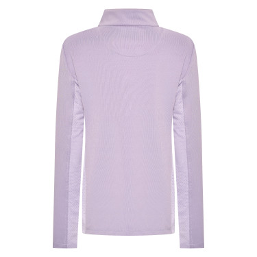 Top de manga comprida Imperial Riding Jamy mesh Kids Glicina Violeta