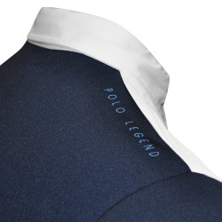 Polo masculino Urbano de mangas compridas Flags & Cup Polo masculino Urbano de mangas compridas Flags & Cup