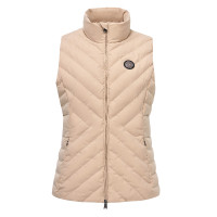 Colete sem mangas HV Polo Montana para mulher Champanhe Bege