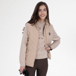 Colete sem mangas HV Polo Montana para mulher Champanhe Bege Colete sem mangas HV Polo Montana para mulher Champanhe Bege