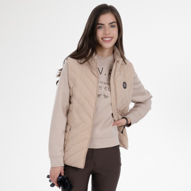 Colete sem mangas HV Polo Montana para mulher Champanhe Bege Colete sem mangas HV Polo Montana para mulher Champanhe Bege
