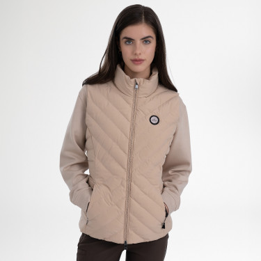 Colete sem mangas HV Polo Montana para mulher Champanhe Bege Colete sem mangas HV Polo Montana para mulher Champanhe Bege