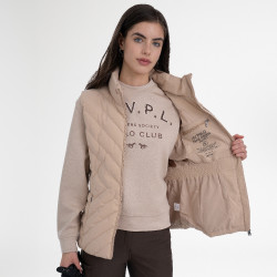 Colete sem mangas HV Polo Montana para mulher Champanhe Bege Colete sem mangas HV Polo Montana para mulher Champanhe Bege