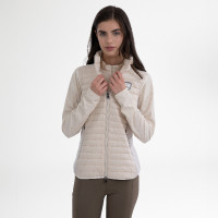 Colete técnico sem mangas HV Polo Maxine para mulher Kit Branco