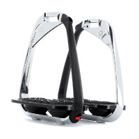 Estribos Flex-On Iron-S Chrome IUG preto Preto / preto