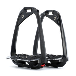 Estribos Flex-On Iron-S Preto IUG preto Preto / preto