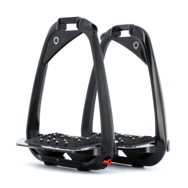 Estribos Flex-On Iron-S Preto IUG preto Preto / preto
