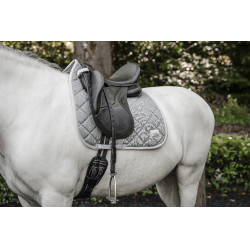 Manta de dressage Horseware AA Performance Ardósia prateada Cinzento Manta de dressage Horseware AA Performance Ardósia prateada Cinzento