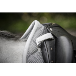 Manta de dressage Horseware AA Performance Ardósia prateada Cinzento Manta de dressage Horseware AA Performance Ardósia prateada Cinzento