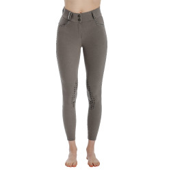 Calça Horseware Newmarket cintura média com grip nos joelhos Tempestade Azul