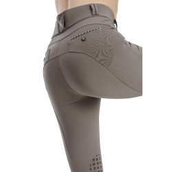 Calça Horseware Newmarket cintura média com grip nos joelhos Tempestade Azul