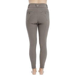 Calça Horseware Newmarket cintura média com grip nos joelhos Tempestade Azul