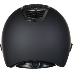 Capacete Glamour Shield HKM Preto / prateado