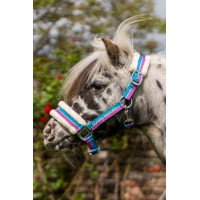 Cabresto Funny Horses HKM Azul escuro, azul, rosa escuro Multicolor