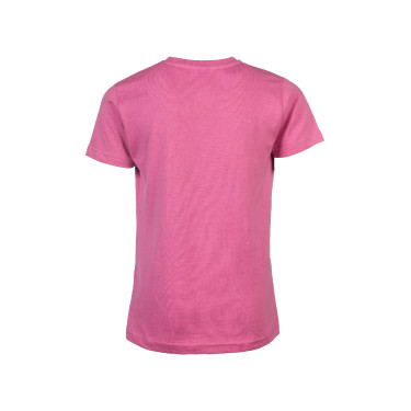 Kinder T-shirt Pony Club HKM Rosa