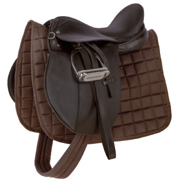 Sattelset Haflinger 17,5" Castanho