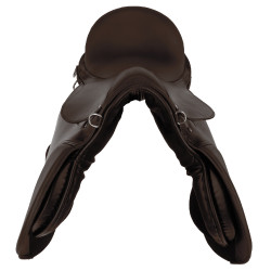 Sattelset Haflinger 17,5" Castanho