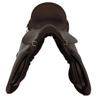 Sattelset Haflinger 17,5" Castanho