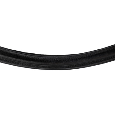 Bridão Cavalo de Tração Couro Preto