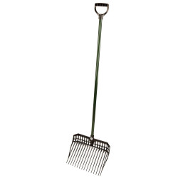 Forquilha para estrume EcoFork Kerbl com cabo Preto