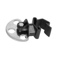 Isolador de pega Vario AKO para T-Post Preto