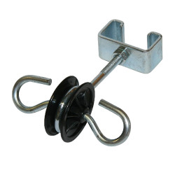 Isolador de dupla ancoragem para poste em T AKO, conjunto com 4 unidades Preto Isolador de dupla ancoragem para poste em T AKO, conjunto com 4 unidades Preto