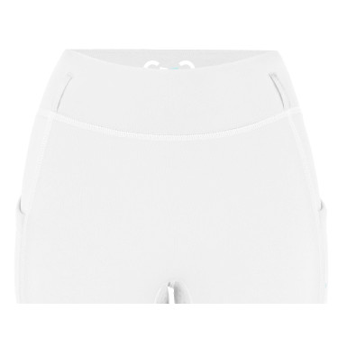 Legging forrado em lã polar Riding World Volga Mulher Branco