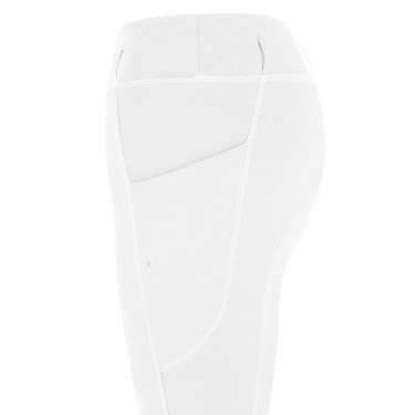 Legging forrado em lã polar Riding World Volga Mulher Branco