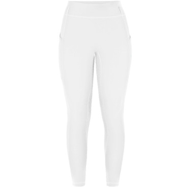 Legging forrado em lã polar Riding World Volga Mulher Branco