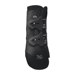 Guetes de dressage Veredus Absolute Elastic dianteiras Preto Guetes de dressage Veredus Absolute Elastic dianteiras Preto