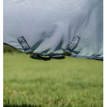 Camisa antimoscas para pônei Amigo® Bug Rug Plus Azul mesclado / azul / prata Camisa antimoscas para pônei Amigo® Bug Rug Plus Azul mesclado / azul / prata