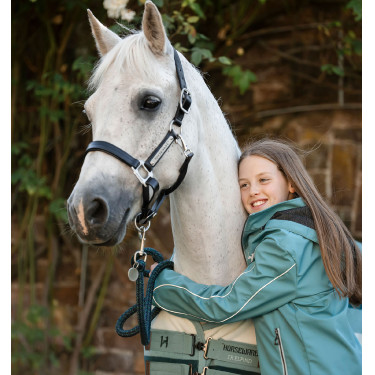 Cobertor de lã Horseware Newmarket Poney Fleece Cooler Dinastia Witney Multicolor