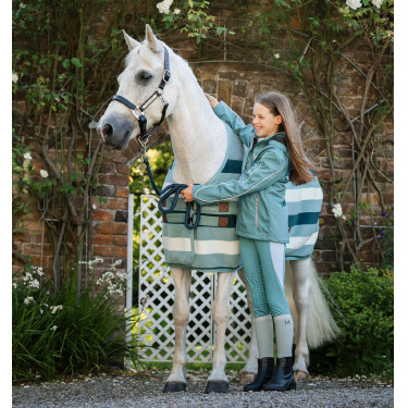 Cobertor de lã Horseware Newmarket Poney Fleece Cooler Dinastia Witney Multicolor