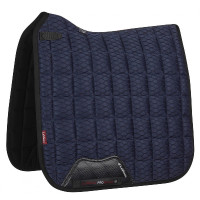 Tapete de dressage LeMieux Carbon Mesh Square Azul-marinho