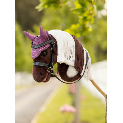 Touca para hobby horse LeMieux Malva Violeta Touca para hobby horse LeMieux Malva Violeta
