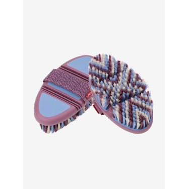 Escova LeMieux Flexi Soft Body Azul-pó