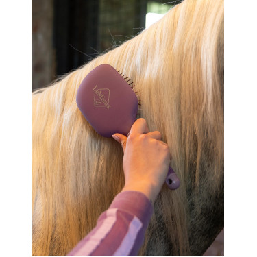 Escova LeMieux Tangle Tidy Plus Malva