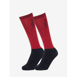 Meias de competição LeMieux Sparkle Chilli Vermelho Meias de competição LeMieux Sparkle Chilli Vermelho