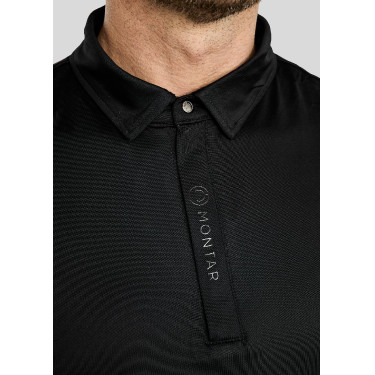 Polo Montar Clubwear Essential masculino Preto