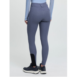 Legging de equitação Amy LeMieux feminino Sombra Azul